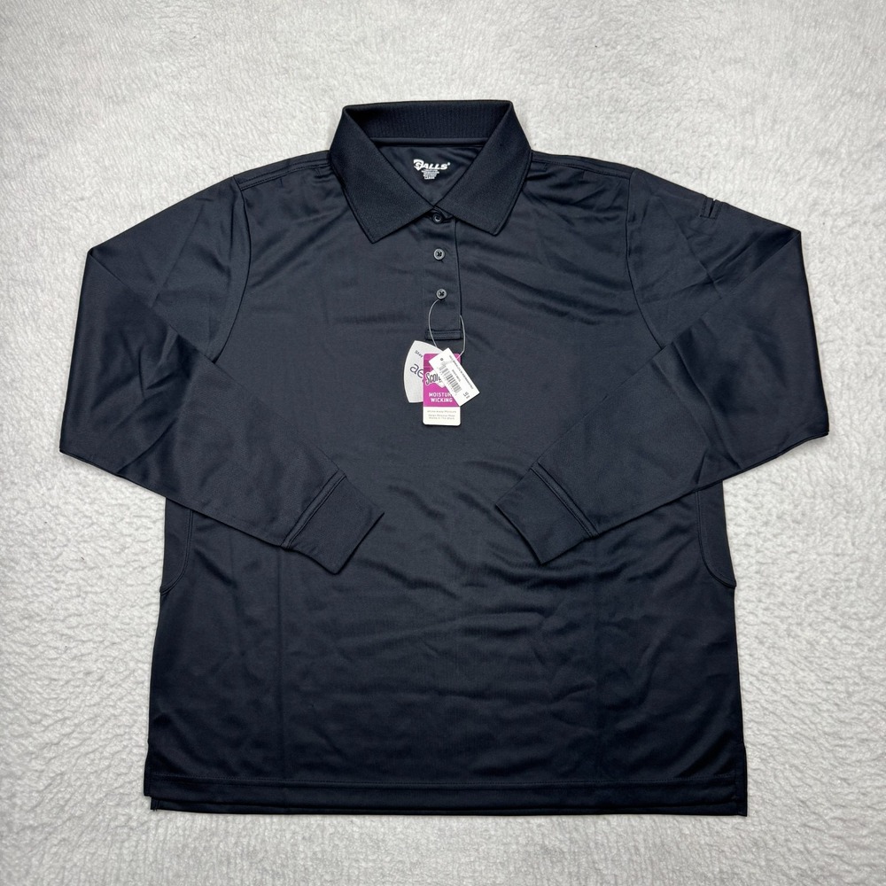NWT Galls G-Tac Tactical EMS Fire Police Performance Polo Shirt Blue Women's L